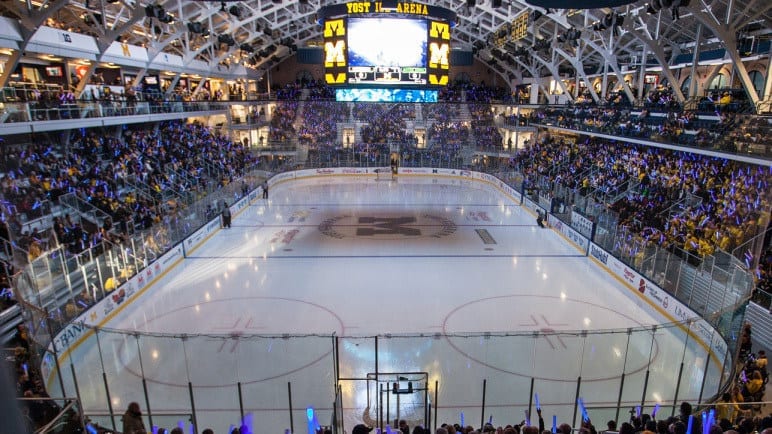 Yost Ice Arena earns approval of St. Louis Blues organization